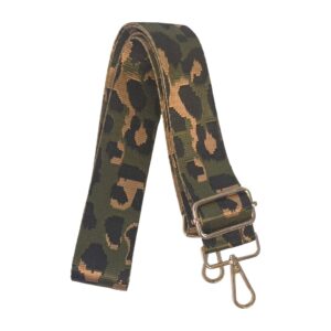 Strap Animal Print Verde, Negro y Dorado – Doble Faz