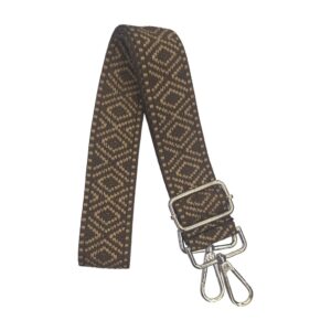 Strap Rombos Café Claro y Oscuro