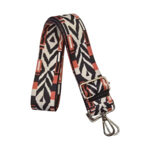 Strap Patrones Multicolor Rojo, Negro y Blanco – Doble Faz