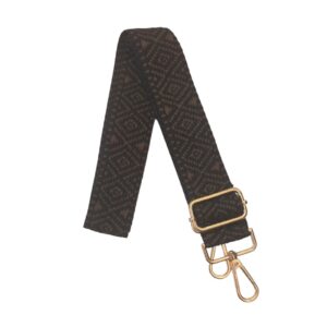 Strap Rombos Café y Negro
