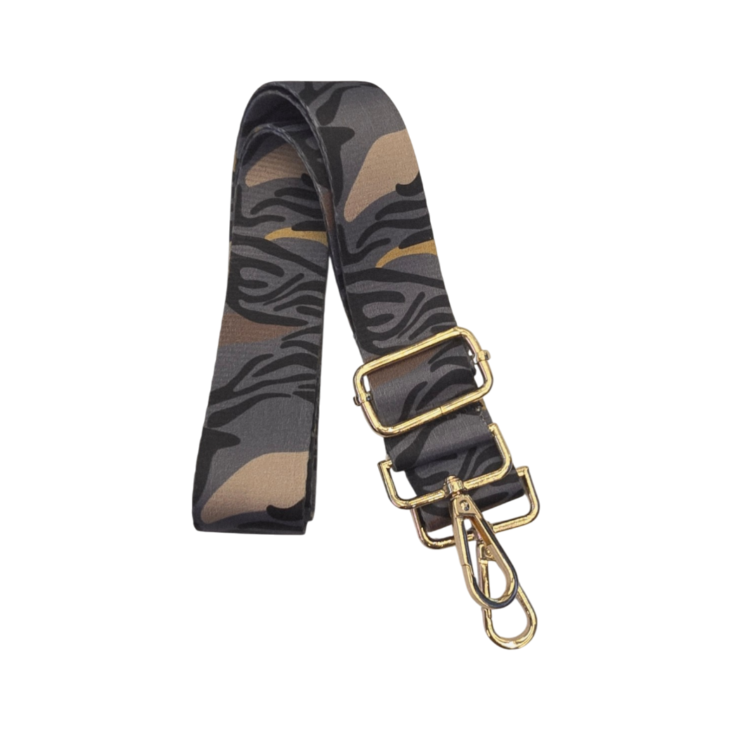 Strap Animal print - Estampado - Zebrra Negro