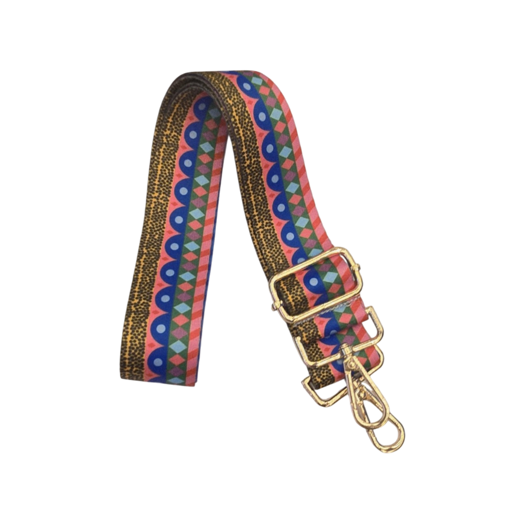 Strap Rombos Concéntricos Multicolores