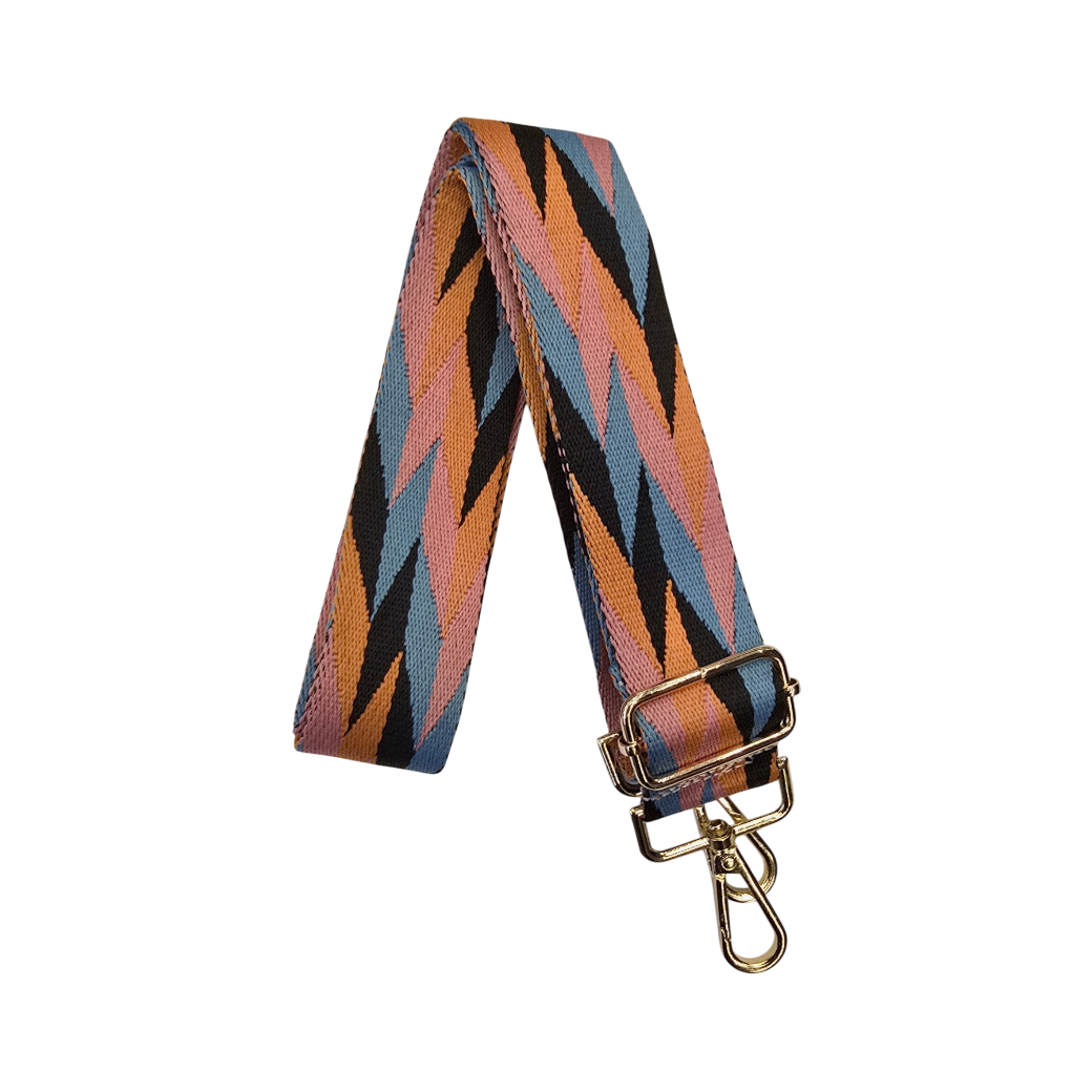 Strap Flechas Cromáticas Naranja, Negro y Azul