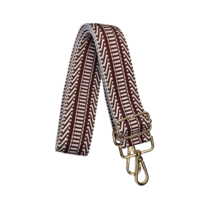 Strap Lineas Paralelas Vinotinto