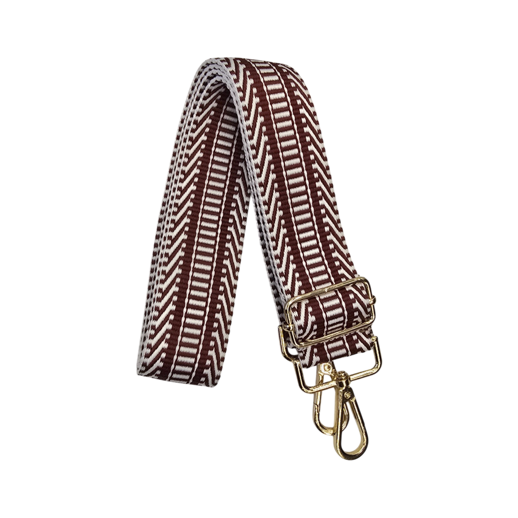 Strap Lineas Paralelas Vinotinto