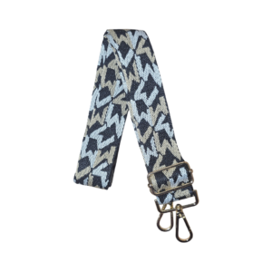 Strap Monograma M café y negro
