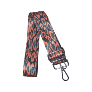 Strap Animal Print Leopardo Naranja y Verde