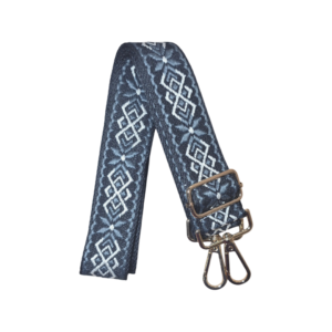 Strap Rombos con Estrellas en Gris y Negro