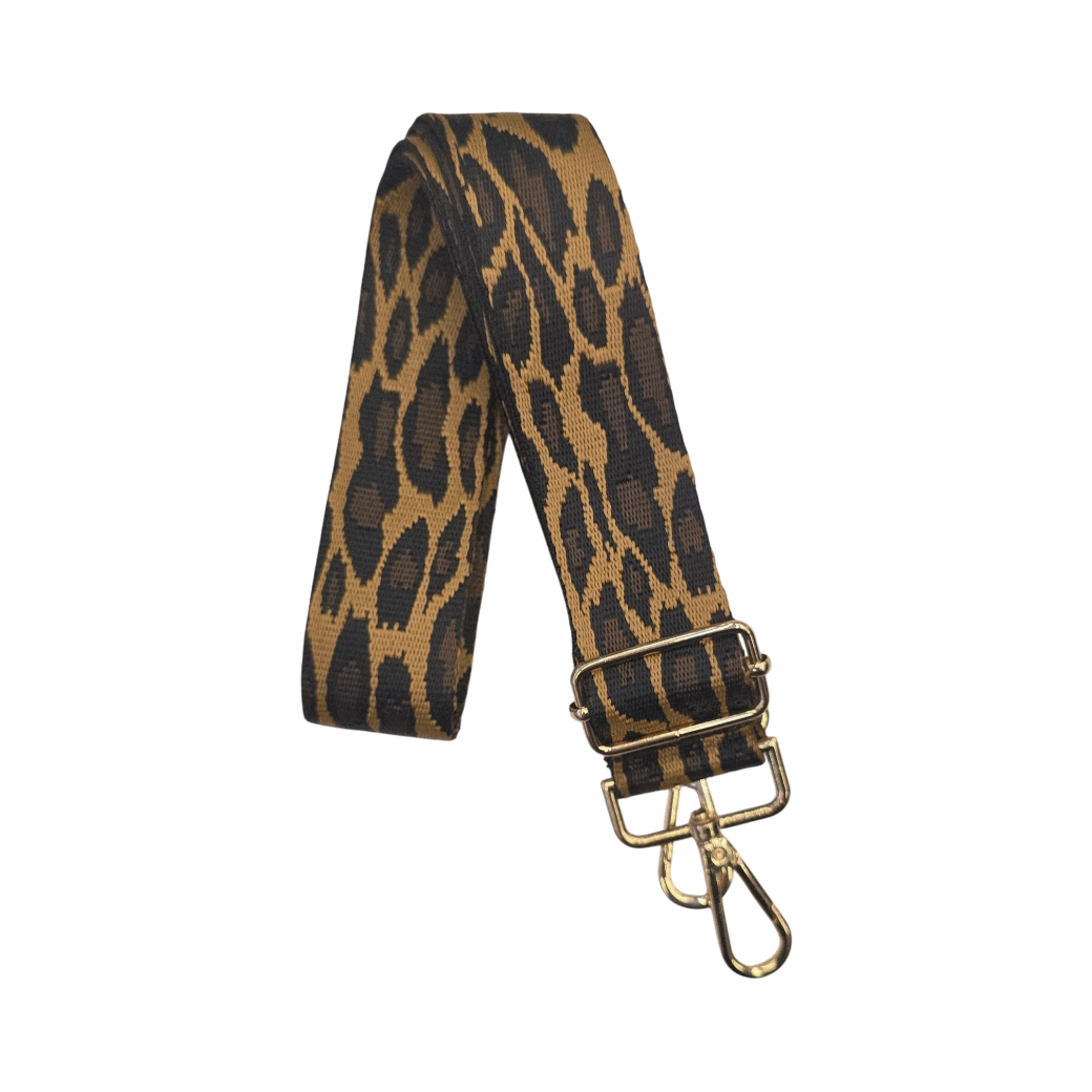 Strap Animal Print Leopardo Ocre