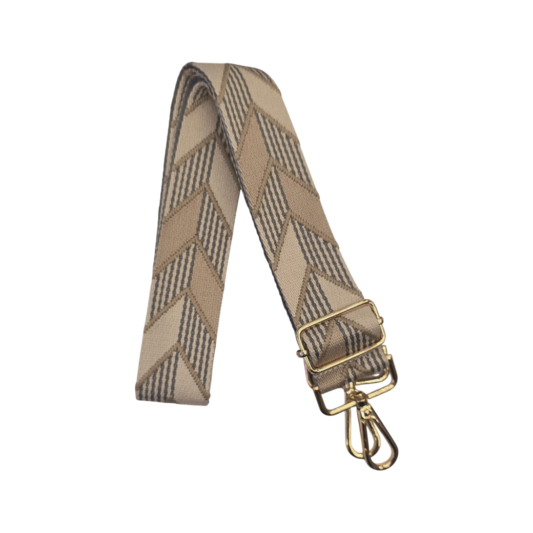 Strap Espiga Arena y Beige