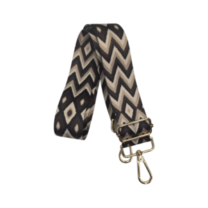 Strap Estilo Wayu Café, negro y beige