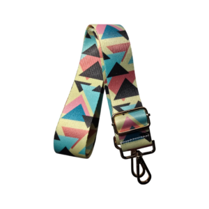 Strap Triangulos Multicolor Negro, amarillo, menta