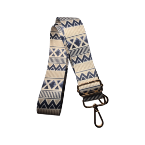 Strap Etnico Beige y Gris Azulado