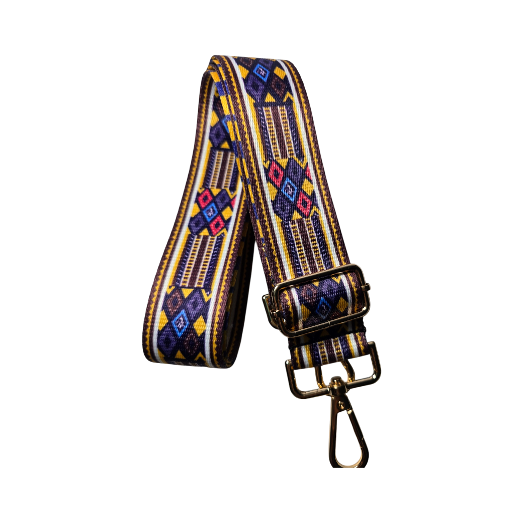 Strap Franjas Verticales con Píxeles de Colores (Reves)