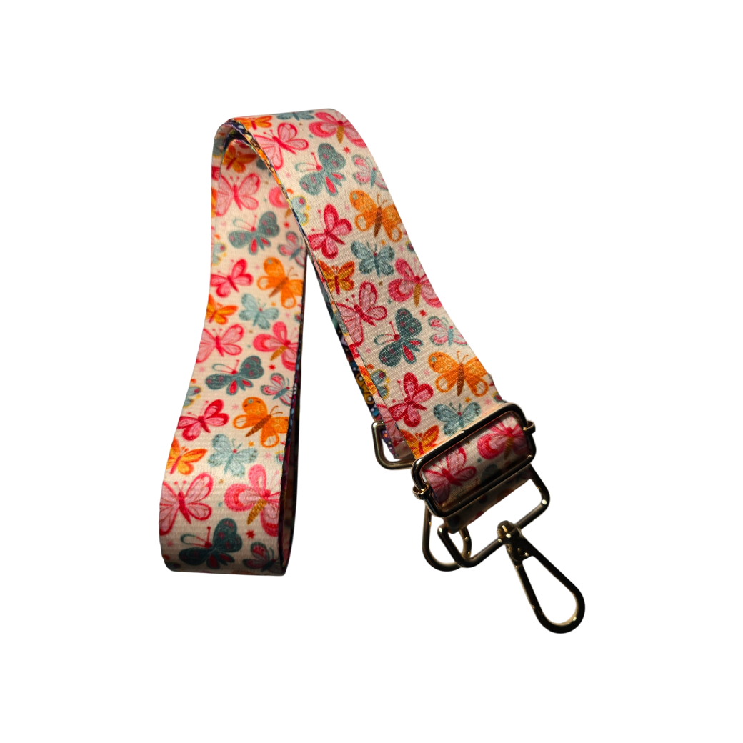Strap Mariposas/ Mandalas (Doble Faz)